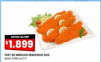 Changomas Filet de merluza rebozado oferta