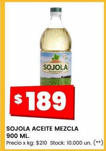 Changomas Sojola aceite mezcla oferta
