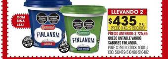 Coto Queso untable varios sabores finlandia oferta