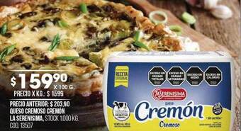 Coto Queso cremoso cremón la serenisima oferta