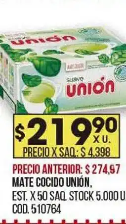 Coto Mate cocido unión oferta