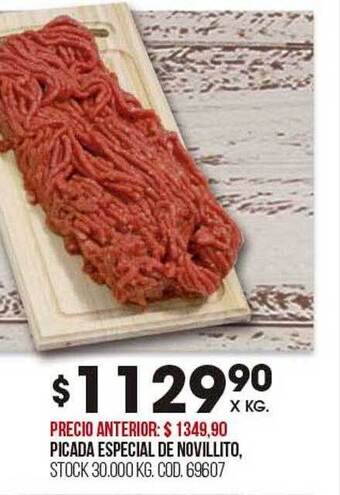 Coto Picada especial de novillito oferta