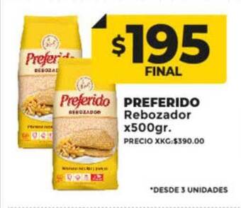 Supermayorista Vital Preferido rebozador oferta