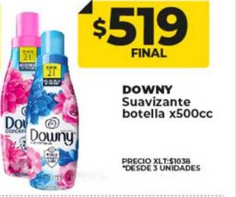 Supermayorista Vital Downy suavizante oferta