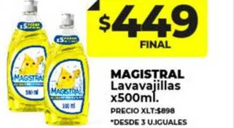 Supermayorista Vital Magistral lavavajillas oferta