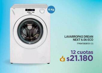 Punto Blu Lavarropas drean next 6.06 eco oferta