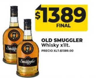 Supermayorista Vital Old smuggler whisky oferta