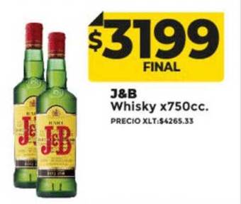 Supermayorista Vital J&b whisky oferta