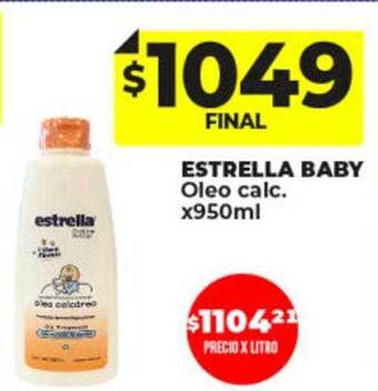 Supermayorista Vital Estrella baby oleo calc oferta