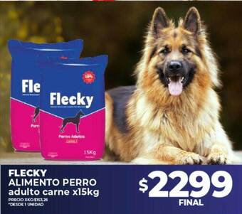 Supermayorista Vital Flecky alimento perro adulto carne oferta