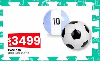 Walmart Pelota n5 oferta