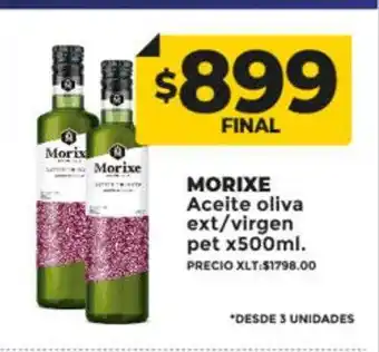 Supermayorista Vital Morixe aceite oliva ext virgen oferta