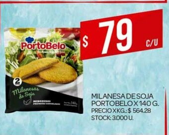 Supermercados DIA Milanesa De Soja Portobelo x 140g oferta