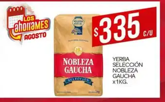 Supermercados DIA Yerba Selección Nobleza Gaucha x 1kg oferta