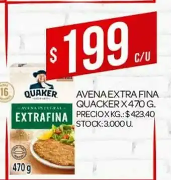 Supermercados DIA Extrafina Avena Quaker x 470g oferta