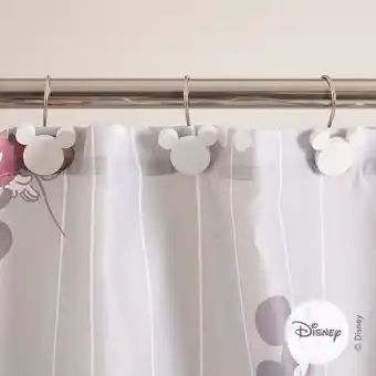 Arredo Ganchos para cortina de baño hollow out mickey oferta