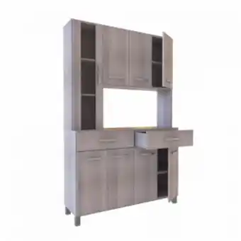 Oscar Barbieri Kit de cocina 8 puertas 2 cajones orlandi premium 120cm jacarandá oferta