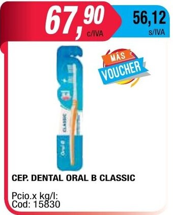 Maxiconsumo Oral B Cep. Dental Classic oferta