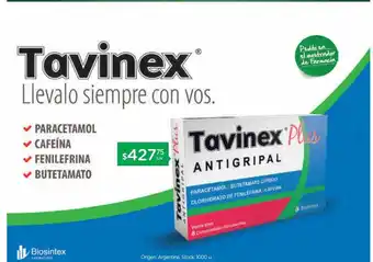 Farmacity Tavinex plus oferta