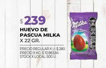 Disco Huevo de pascua pascua milka oferta