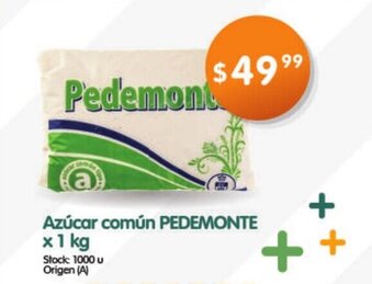 Supermercados Buenos Días Pedemonte Azúcar común x 1 kg oferta