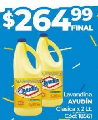 Diarco Ayudín Lavandina Clásica 2L oferta