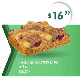 Supermercados Buenos Días Buenos Días Facturas x 1 u oferta