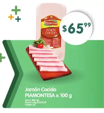 Supermercados Buenos Días Paimontesa Jamón Cocido x 100 g oferta