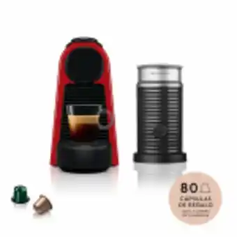 Delta Cafetera nespresso essenza mini d roja +… oferta