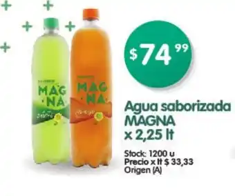 Supermercados Buenos Días Magna Agua saborizada x 2,25 lt oferta
