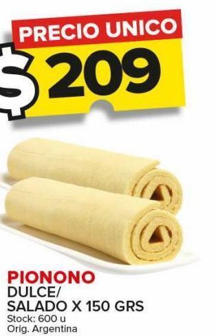 Carrefour Maxi Pionono x 150g oferta
