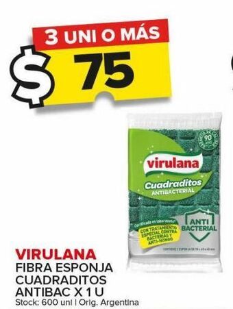 Carrefour Maxi Fibra esponja virulana x 1un oferta
