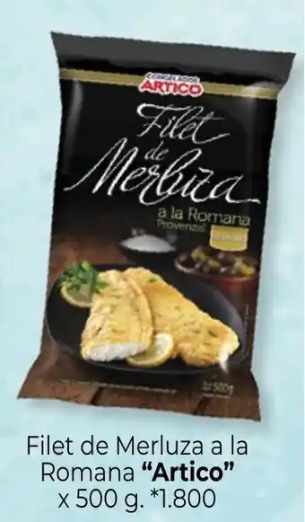 Artico Filet de Merluza a la Romana x 500 g. *1.800