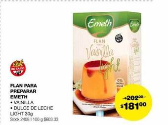 Atomo Conviene Flan para preparar emeth oferta