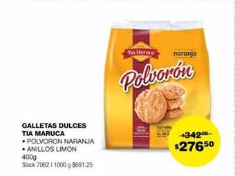 Atomo Conviene Galletas dulces tia maruca oferta