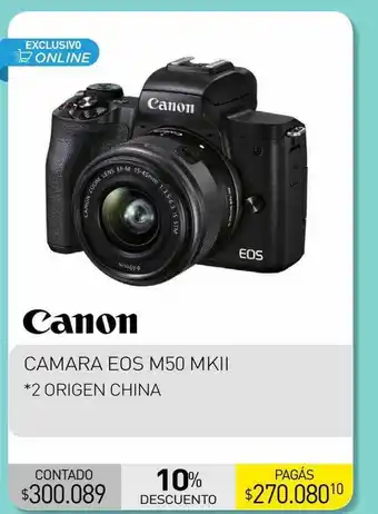 La Anonima Canon camara eos m50 mkii oferta