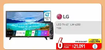 Lg led tv 43