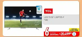 La Anonima Led tv 50 oferta