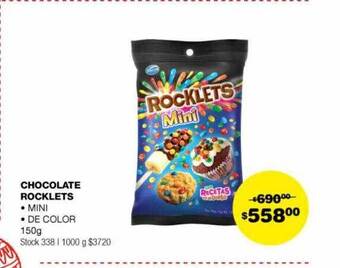 Atomo Conviene Chocolate rocklets oferta