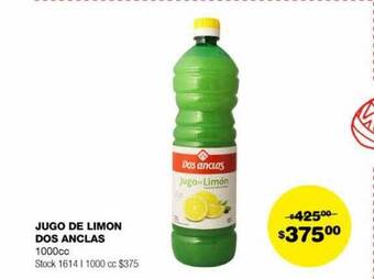 Atomo Conviene Jugo de limon dos anclas oferta