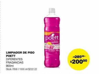 Atomo Conviene Limpiador de piso poett oferta