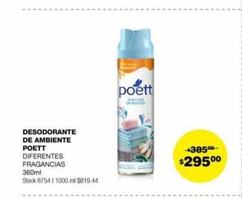 Atomo Conviene Desodorante de ambiente poett oferta