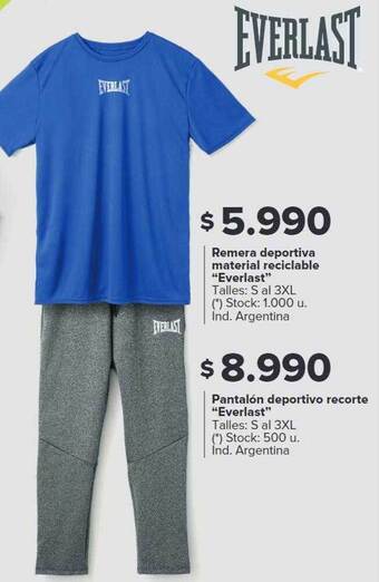 Carrefour Remera deportiva material reciclable oferta
