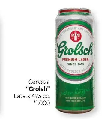 La Anonima Grolsh Cerveza Lata x 473 cc. *1.000 oferta