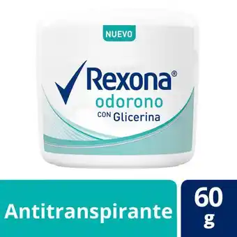 Supermercados Comodin Desodorante antitranspirante en crema rexona odorono 60 g oferta
