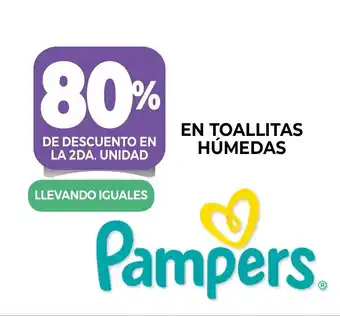 La Anonima Pampers en Toallitas Húmedas oferta