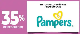 La Anonima Pampers en Todos Los Pañales Premium Care oferta