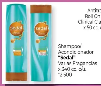 La Anonima Sedal Shampoo/Acondicionador Varias Fragancias x 340 cc. c/u. oferta