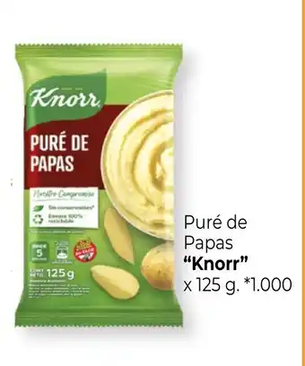La Anonima Knorr Puré de Papas x 125 g. oferta