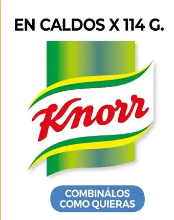 La Anonima Knorr En Caldos x 114 g. oferta